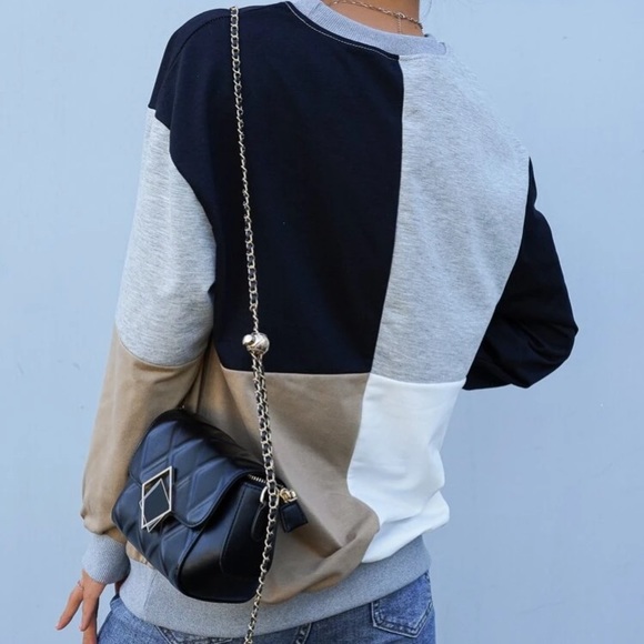 🔥LAST DAY🔥Geometric Lightweight Pullover - Picture 3 of 5